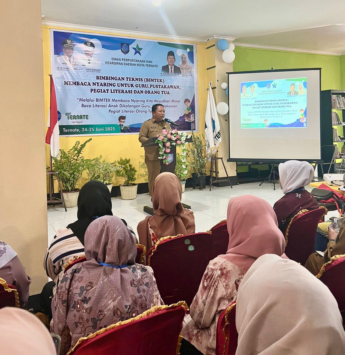 Bimbingan Teknis Membaca Nyaring Untuk Guru, Pustakawan, Pegiat Literasi dan Orang Tua Tahun 2025